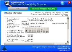 Windows Vulnerability Scanner（系统增强工具） 2.9 英文绿色免费版