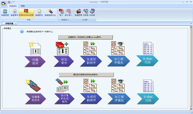 CutLeader(数控切割套料软件) 4.0 中文绿色版