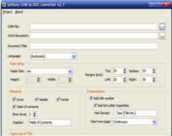 Softany CHM to DOC Converter(CHM转DOC) 2.73 注册版