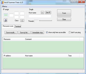 Acid Scanner Free（网络IP扫描工具） 1.0 绿色版