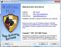 WinPatrol PLUS(系统看门狗安全软件) 28.9.2013.1 免费版