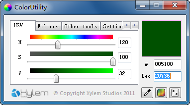 ColorUtility（屏幕取色）