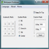 桌面壁纸定位工具 1.0