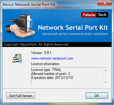 Network Serial Port Kit（串口调试工具） 5.8.1 安装版