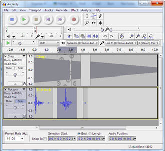 音频编辑录音器(Audacity) 2.0.5 英文免费版