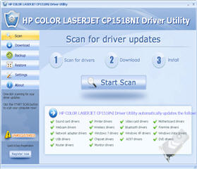 HP COLOR LASERJET CP1518NI Driver Utility 2013.11.29 免费版