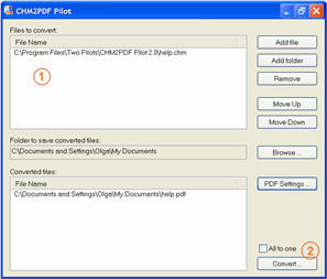 CHM2PDF Pilot 2.19 英文版