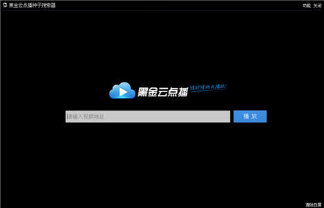 黑金云点播种子搜索器 1.3 绿色版