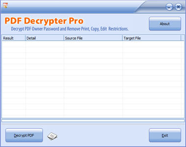 PDF Decrypter Pro 3.40 绿色免费版