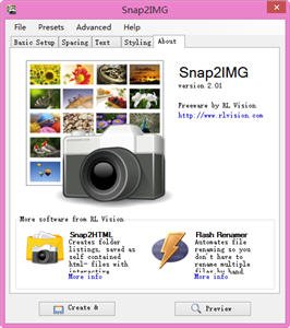 Snap2IMG（缩略图制作工具） 2.01 绿色免费版
