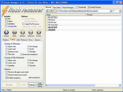 FlashRenamer 6.72 英文版
