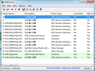 USBDeview 2.28 免费版