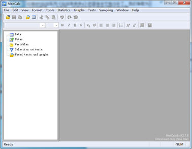 MedCalc(医学统计软件) 12.7.8 正式版