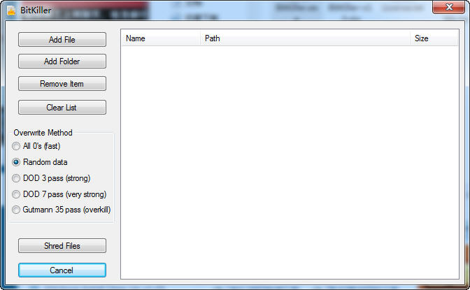 BitKiller(万能文件粉碎机) 1.3 免费版
