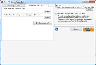 Free File Camouflage（文件隐藏至图片） 1.22 绿色版
