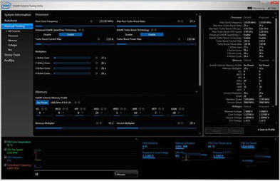 电脑cpu超频软件Intel Extreme Tuning Utility 5.1.0.23 最新版