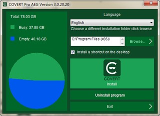 Covert Pro AEG 3.0.20.20 免费版 附序列号