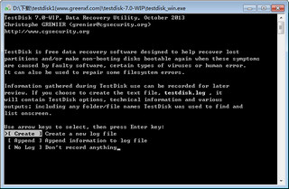 TestDisk 硬盘数据恢复软件 7.0