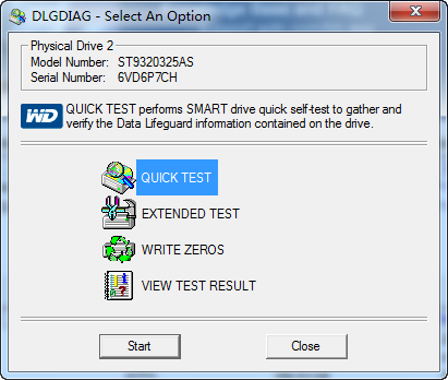 wd西数硬盘检测工具(Data lifeguard diagnostics)
