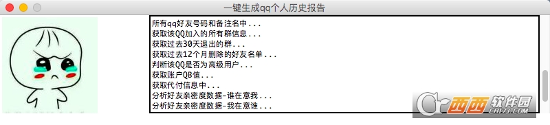 一键生成QQ个人历史报告软件