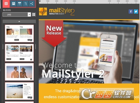 邮件模板编辑工具MailStyler Newsletter Creator Pro