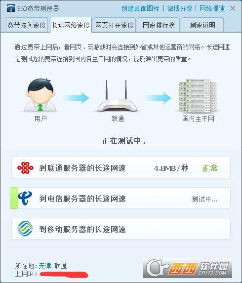 家庭宽带测速
