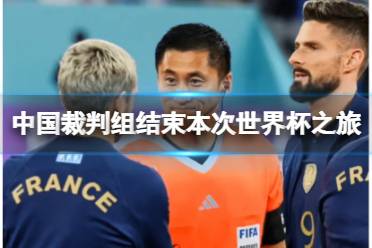 中国裁判组结束本次世界杯之旅 FIFA更新世界杯裁判名单