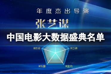 中国电影大数据盛典获奖名单 2023电影频道M榜荣誉名单一览