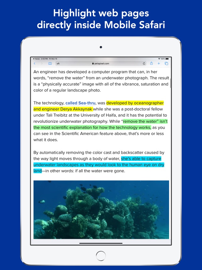 Yawas Web Highlighter 1.4.6 ios官方版