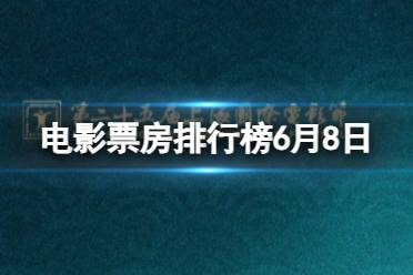 电影票房排行榜6月8日 2023.6.8票房排行榜