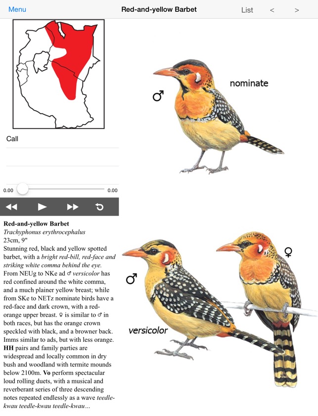 eGuide to Birds of East Africa