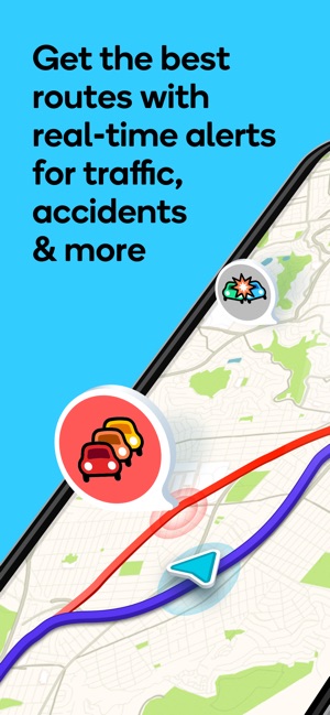 Waze 导航和实时路况 4.95 ios官方版