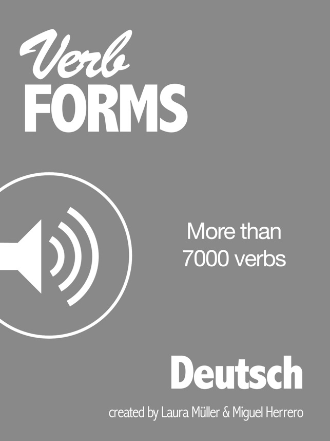 VerbForms Deustch