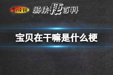 宝贝在干嘛是什么梗 宝贝在干嘛木啊在吗睡了吗梗介绍