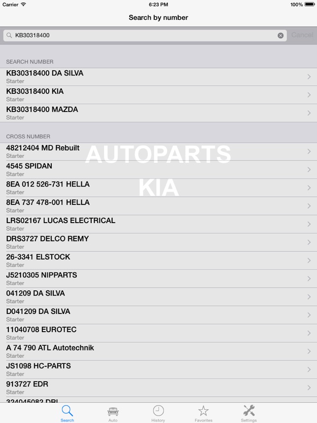 Autoparts for Kia 3.1 ios官方版