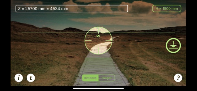 距离和高度户外遥测仪 0.9.5 ios官方版