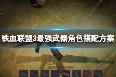 《铁血联盟3》什么武器伤害高？最强武器角色搭配方案