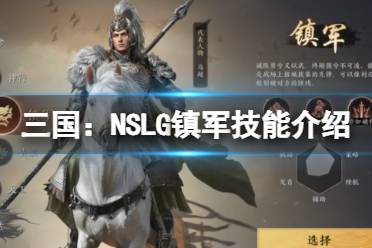 《三国：NSLG》镇军技能介绍 镇军天赋大招介绍