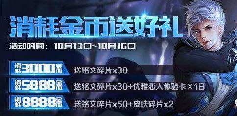 王者荣耀消耗金币送好礼活动多久一次？消耗金币送好礼活动攻略[图]