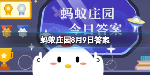 在牛的眼中会看到黑白色还是红绿色 支付宝蚂蚁庄园8月9日