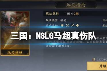 《三国：NSLG》马超真伤队 马超诸葛亮刘备