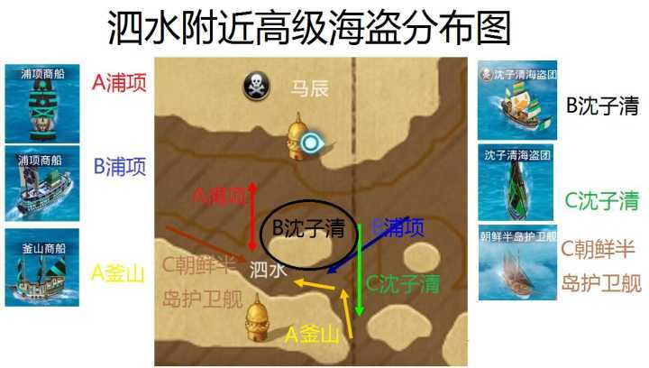 航海日记泗水速刷攻略 泗水海盗分布图及速刷技巧[视频][多图]