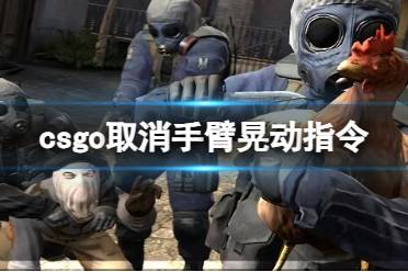 《csgo》取消手臂晃动指令分享