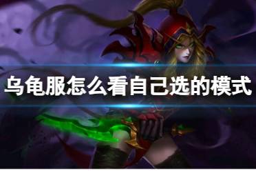 《魔兽世界》乌龟服查看自己的模式方法