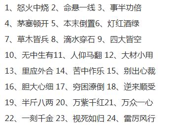 微信成语猜猜看秀才第五关答案是什么 成语猜猜看秀才第5关答案介绍[多图]