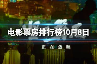 电影票房排行榜10月9日 坚如磐石等国庆档电影票房排行榜