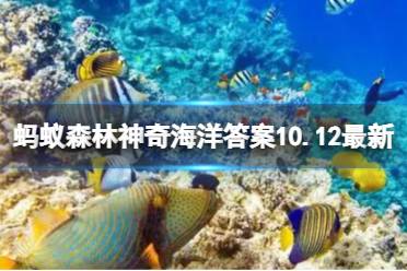 哺乳动物中迁徙距离最长的海洋生物 蚂蚁森林神奇海洋答案10.12最新