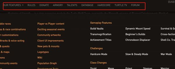 《魔兽世界》乌龟服官网常规信息查看方法