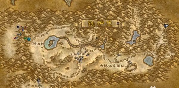 《魔兽世界》乌龟服铁炉堡后山去湿地方法