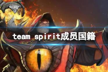 《dota2》team spirit成员国籍介绍